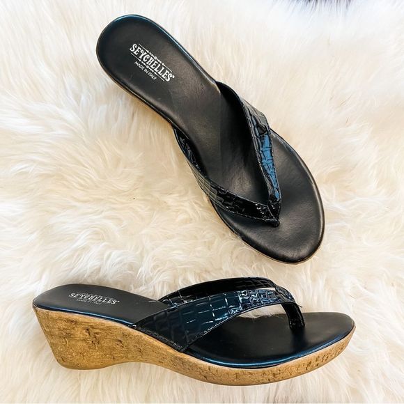 Seychelles Shoes - 🍋 Seychelles • Women’s Wedge Sandals Size 9